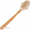 Massagebürste Trockenbürste Körperbürste mit Stiel 44 cm Produktbild-Vorschau 1