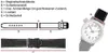 TW STEEL Marken Ersatzband Leder Band 22mm Schwarz u.a für Produktbild-Vorschau 2