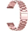 A rose gold metal watch strap is shown against a white background. Produktbild-Vorschau