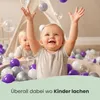 50 palline per piscina di palline 5,5cm palline per bambini Anteprima dell’immagine prodotto 13