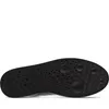 The underside of a black shoe is shown against a white background. Voir les images du produit