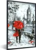 MuchoWow® Gerahmtes Poster Gemälde - Regenschirm - Öl 60x90 Produktbild-Vorschau 1