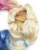 Rubies Perücke Haarteil Karneval Harley Quinn Erwachsene Produktbild-Vorschau 6