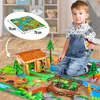 Dinosaurier Figuren Set mit Spielmatte – 72-teiliges Produktbild-Vorschau 3