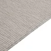 vidaXL Outdoor-Teppich Flachgewebe 100x200 cm Hellgrau Produktbild-Vorschau 3