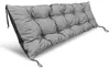 Coussin de jardin 120x40 cm pour banc de palette, Voir les images du produit 1