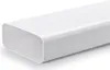 A white rectangular duct with rounded edges, shown from a slight diagonal angle against a white background. Produktbild-Vorschau