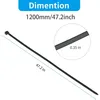 Kabelbinder lang 1200mm x 9mm Weiß 25 Stück UV-beständig Produktbild-Vorschau 5