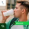 BenBow Einwegbecher aus Zuckerrohr, Weiß, 400 ml x 50 – Produktbild-Vorschau 8