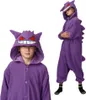 Onesie Kigurumi Pigiama Pokemon Gengar Travestimento Anteprima dell’immagine prodotto 1