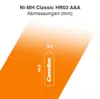 Micro-Akku CAMELION 1,2 V, 1.100 mAh, Typ AAA, NiMH, Produktbild-Vorschau 19