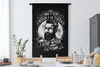 MuchoWow® Wandteppich Wandbehang Mancave - Männer - Bart - Produktbild-Vorschau 4