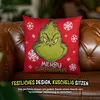 The Grinch Kissen - Merry Grinchmas Plüsch Dekokissen Produktbild-Vorschau 6