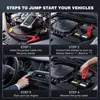 Démarreur de voiture 5 en 1 modèle 9000A avec compresseur Voir les images du produit 5