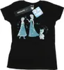 Disney - "Frozen" T-Shirt für Damen BI22042 (M) (Schwarz) Produktbild-Vorschau 1