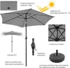 Składany parasol ogrodowy balkonowy regulowany 210 cm Podgląd zdjęcia produktu 15