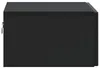 vidaXL Wandmontierter Nachttisch 2 pcs Schwarz 49 x 34,5 x Produktbild-Vorschau 5