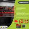 Nástrojová doska + 13 boxov a držiakov 116x39 cm pre Náhľad obrázku produktu 2