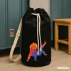 Huuraa Seesack Judo bunte Silhouette 20 Liter Black Produktbild-Vorschau 2