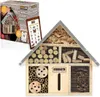 Houten insectenhotel met ophangklem, leien dak, afbeelding Productafbeelding-voorbeeld 2