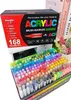 GuangNa 168 Farben Acrylmarker Set – Pinselspitze, Produktbild-Vorschau 5
