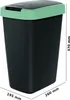 Corbeille à papier 12L COMPACTA Q vert clair | Cza Voir les images du produit 7