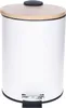 Tendance Mülleimer 2,5L weiß braun 17 cm x 20,5 cm x 23 cm Produktbild-Vorschau 8