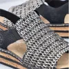 Rieker Schaftsandalen Damen 31393837353935 Schwarz 39 EU Produktbild-Vorschau 31