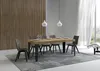 Ausziehbarer Tisch 90x120/224 cm Gestell Flame Premium Produktbild-Vorschau 3