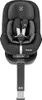 A black and gray Maxi-Cosi car seat with a white harness, shown from the front on a white background. Produktbild-Vorschau