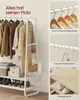 Kleiderständer, Garderobenständer, Garderobe, 2 Ablagen, 6 Produktbild-Vorschau 9