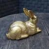 Dekofigur Hase gold groß Produktbild-Vorschau 5