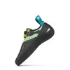 Kletterschuh "Origin VS Wmn" von Scarpa in mintgrün und schwarz mit Klettverschluss. Produktbild-Vorschau