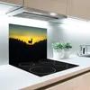 Glas Herdabdeckplatte 60x52 cm Spritzschutz Produktbild-Vorschau 3