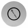 A top-down view of a round, gray device with a black circular logo in the center. Podgląd zdjęcia produktu