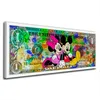 Minnie Pop Art Leinwandbild Wandbild: 50x20x2cm Produktbild-Vorschau 1
