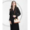 OKWISH Dámská kabelková sada 4 ks, hnědo-bílá, elegantní Náhled obrázku produktu 7