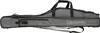 A gray fishing rod bag with black accents and straps, shown against a white background. Anteprima dell’immagine prodotto