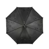 Toller Kinder Regenschirm mit Reflektor STERNEN schwarz mit Produktbild-Vorschau 8