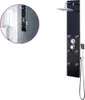 vidaXL Szklany panel prysznicowy 25×44,6×130 cm czarny Podgląd zdjęcia produktu 1