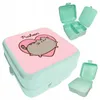 Borsa per la colazione quadrata Pusheen menta Majewski Anteprima dell’immagine prodotto 2