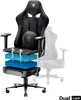 A gaming chair with a cutaway view showing its layered cushioning and airflow. Anteprima dell’immagine prodotto