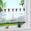 Joyswahl Scheibengardinen Schlaufen BxH 120x60cm Voile Produktbild-Vorschau 1