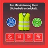 2x Warnwesten Auto gelb ISO20471 - Pannenweste 2024 & 2025 Produktbild-Vorschau 2