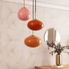 Kurta Pendelleuchte, Rosa Glas und Metall, 76.4 cm Höhe, 30 Produktbild-Vorschau 5