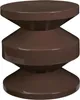 Beistelltisch - Ø 31 cm - Braun - Eisen Produktbild-Vorschau 1
