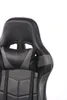Close-up of the headrest and upper back of a gaming chair. Produktbild-Vorschau