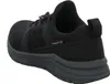 A black Bugatti sneaker shown from the back-right side on a white background. Produktbild-Vorschau