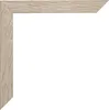 A corner of a picture frame with a wood grain texture. Produktbild-Vorschau