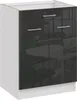 Roe Furniture | Küchenunterschrank 60 cm - Schwarz – Produktbild-Vorschau 1